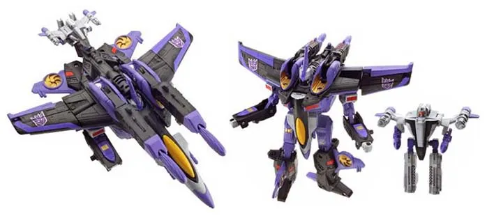 Skywarp and Thunderclash Mini-con Max-con | Transformers Armada