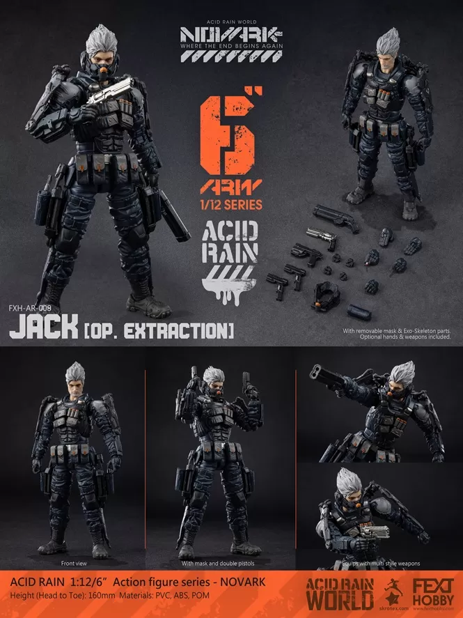 FXH-AR-009 Jack (Op. Extraction) 1/12 Scale | Acid Rain World