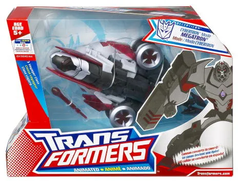 Voyager Class Cybertron Mode Megatron | Transformers Animated