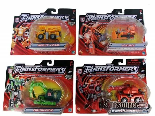 Landfill Set of 4 | Transformers Robots in Disguise RID