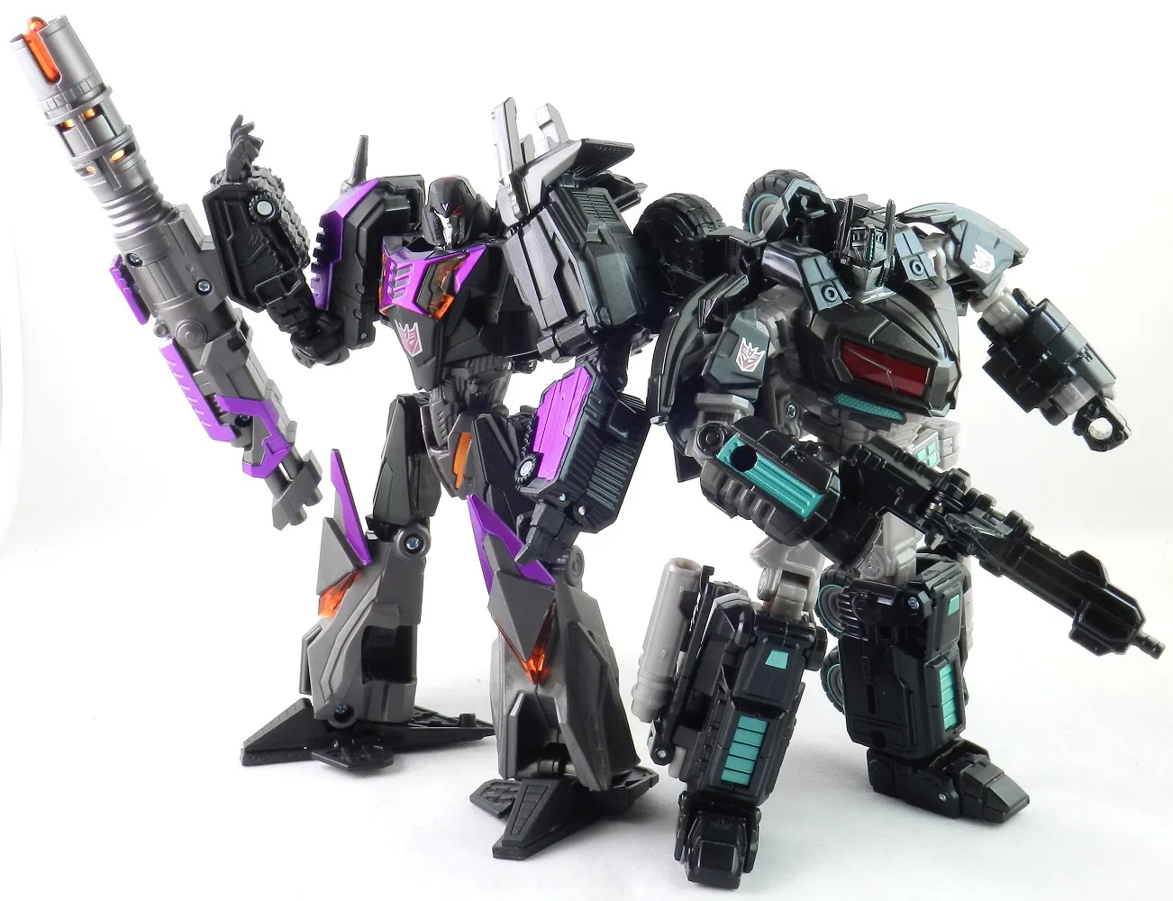 Darkside Optimus Prime and Megatron Tokyo Toy Show Exclusive | Transformers United