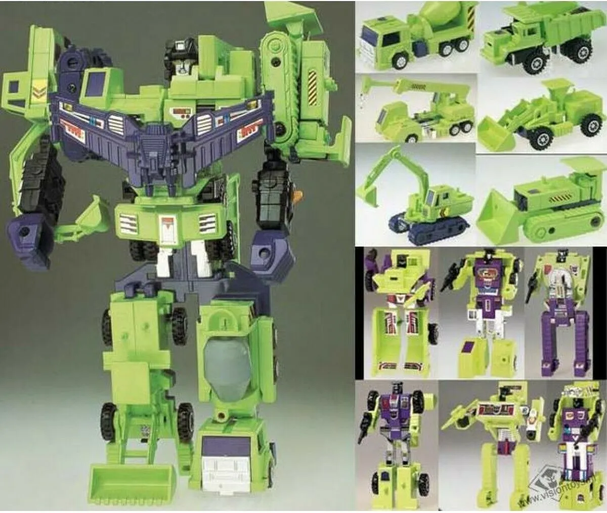 20 Constructicons Devastator Transformers G1 | Transformers Encore