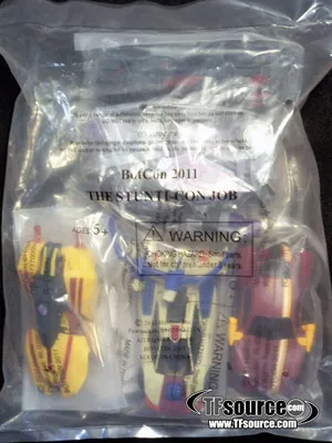 Stunticons Bagged Set Botcon Exclusive | Transformers Convention Botcon 2011