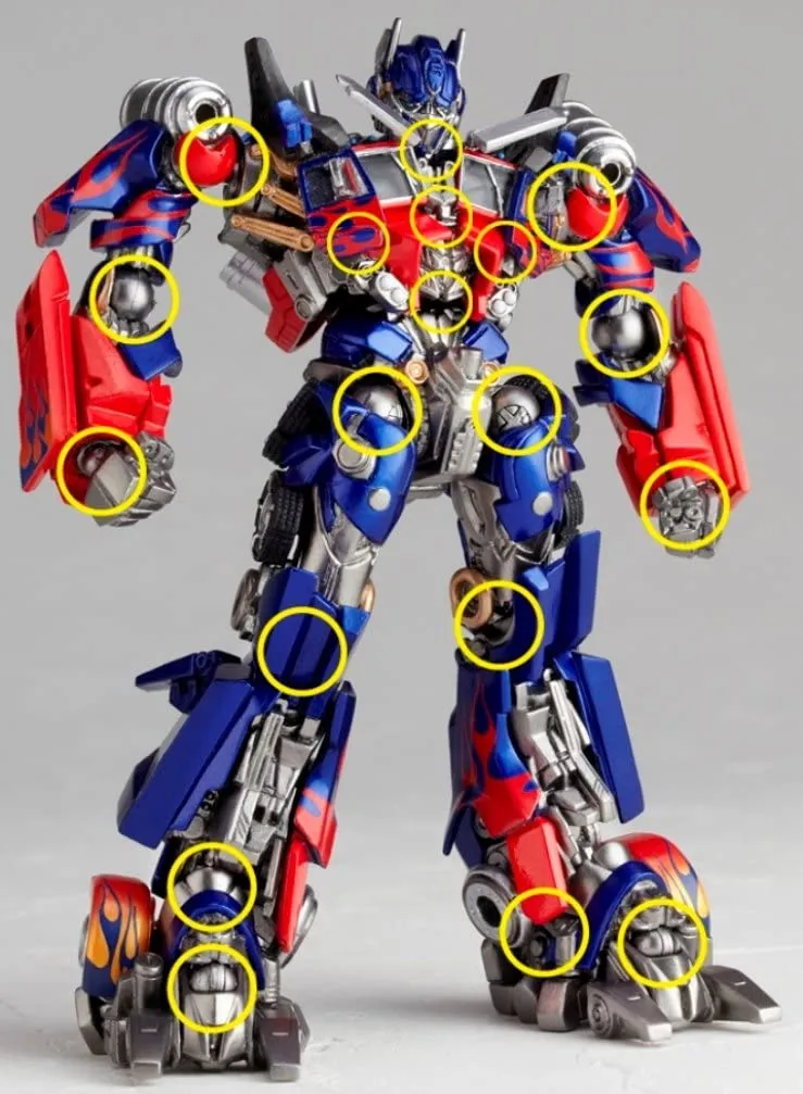 No.030 Optimus Prime | Transformers Revoltech Sci-fi