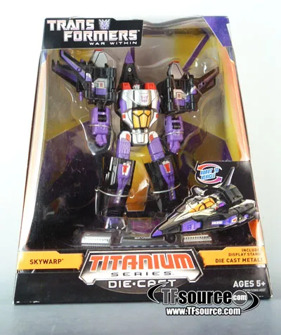 Skywarp War WIthin SDCC Exclusive 6-Inch | Transformers Titanium Cybetron Heroes