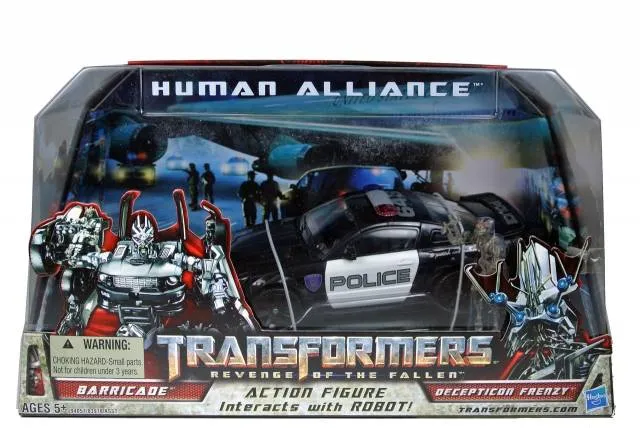 Human Alliance Barricade and Frenzy | Transformers 2 ROTF Revenge of the Fallen