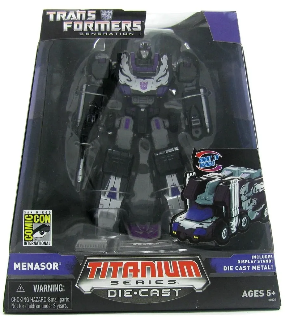 Menasor SDCC Exclusive | Transformers Titanium Cybetron Heroes