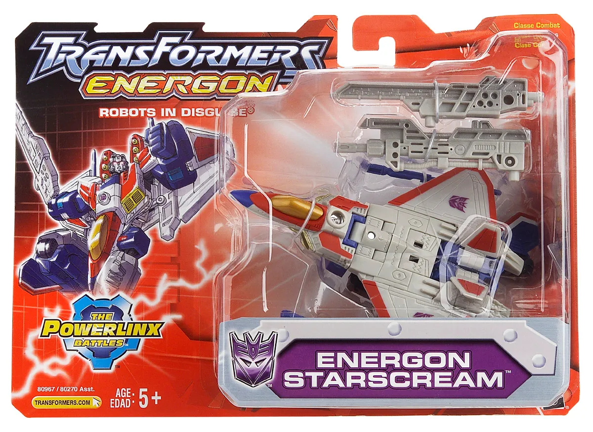 Deluxe Class Energon Starscream | Transformers Energon