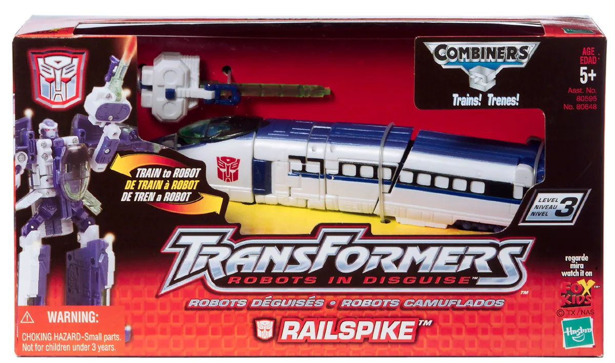 Railspike Mega Class | Transformers Robots in Disguise RID