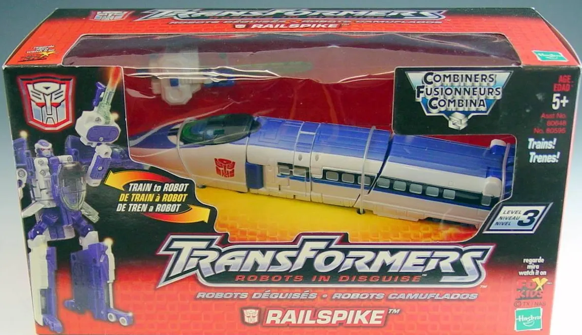 Railspike Mega Class | Transformers Robots in Disguise RID