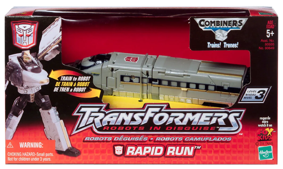 Rapid Run Mega Class | Transformers Robots in Disguise RID