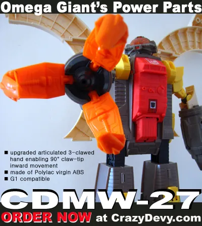 CDMW-27 Omega Giants Power Parts Upgraded Claw | Crazy Devy