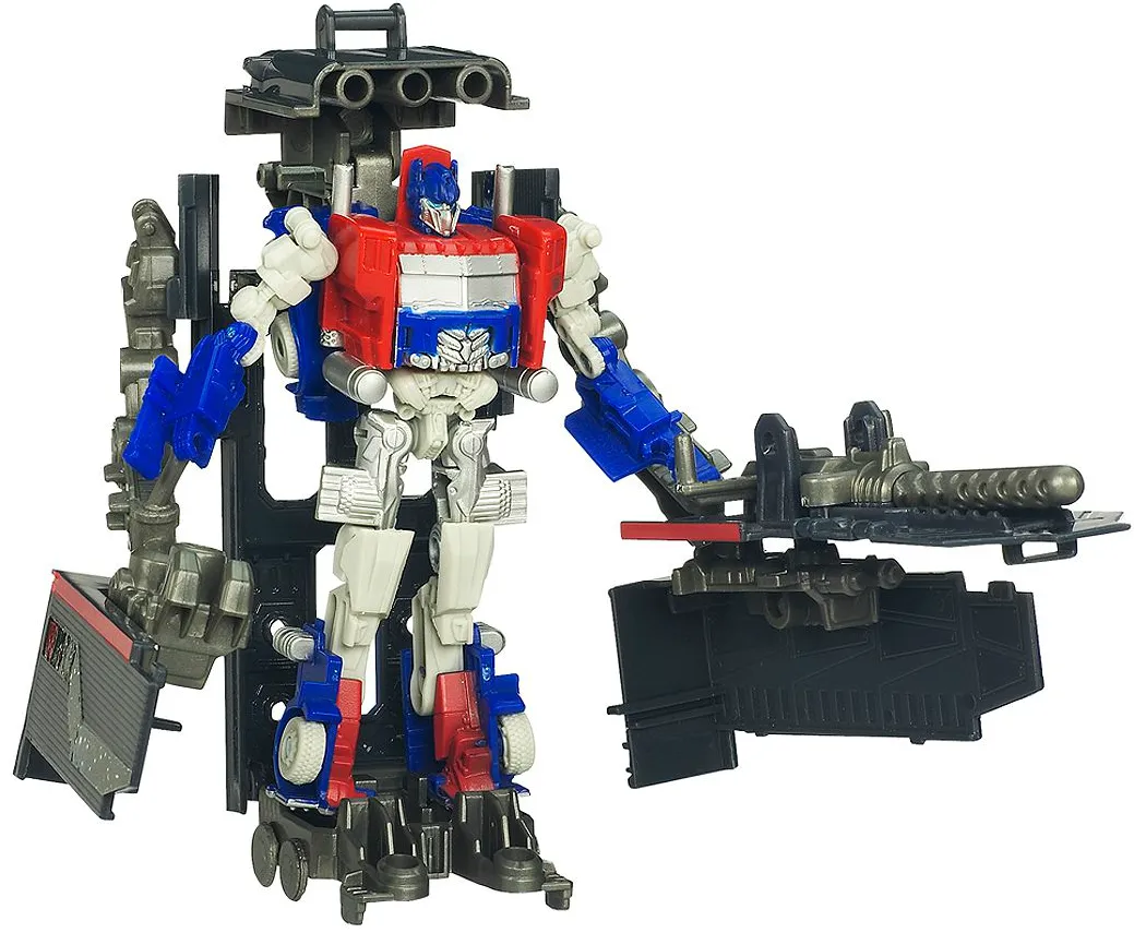 Cyberverse Optimus Prime and Ratchet vs Crankcase Battle in the Moonlight Set | Transformers 3 Dark of the Moon DOTM