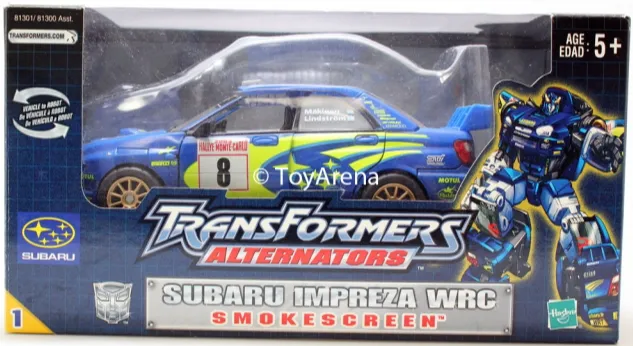 Smokescreen | Subaru Impreza WRX | Transformers Alternators
