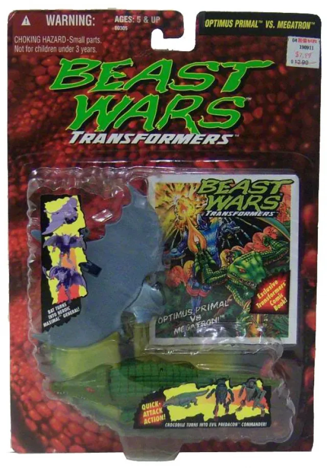 Optimus Primal vs. Megatron Basic Class | Transformers Beast Wars