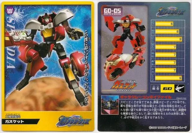 GD-05 Gasket Ransack Scout Class | Transformers Galaxy Force Cybertron