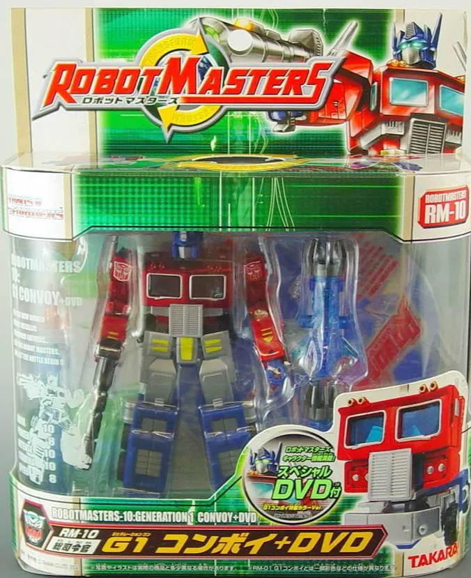 RM-10 Convoy G1 Version with DVD | Transformers Robot Masters