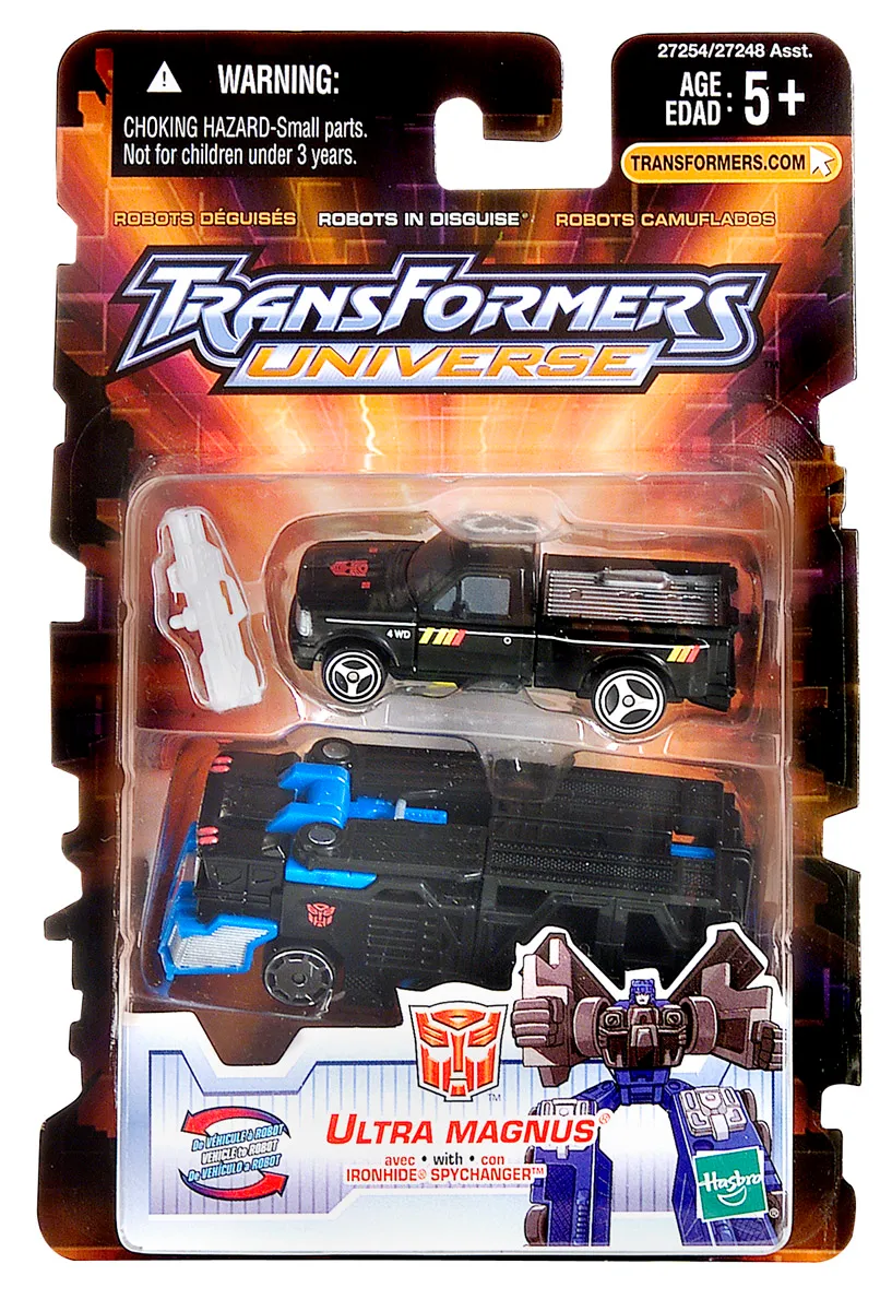 Ultra Magnus and Ironhide Spy Changer Set | Transformers Universe