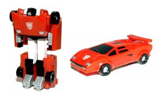 WST GTF02 Lambor Sideswipe | Worlds Smallest Transformers