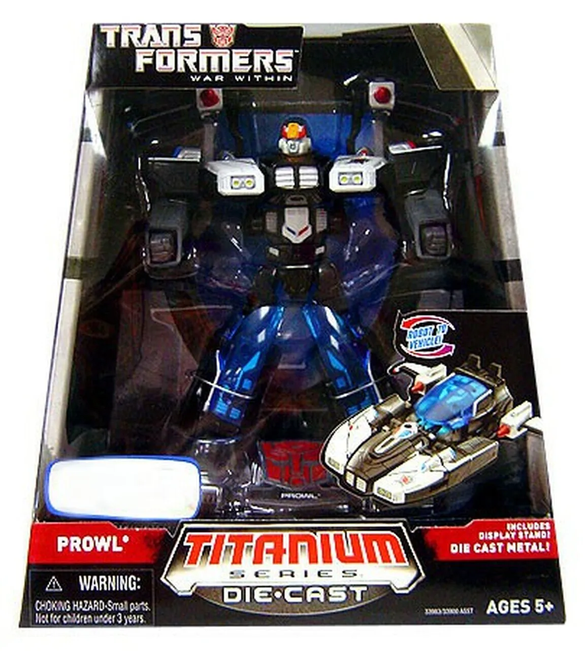 Prowl War Within Exclusive 6-Inch | Transformers Titanium Cybetron Heroes