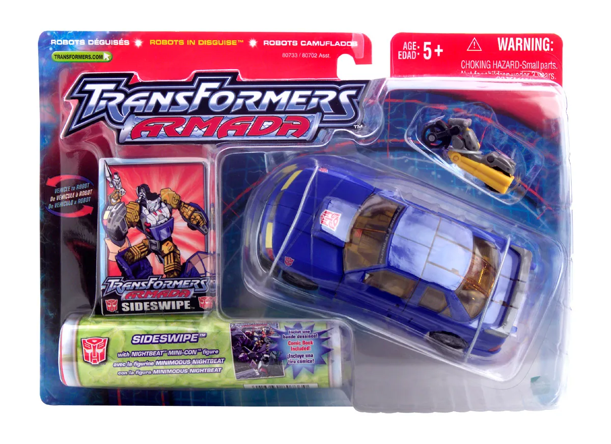 Sideswipe and Nightbeat Mini-Con Super-con | Transformers Armada