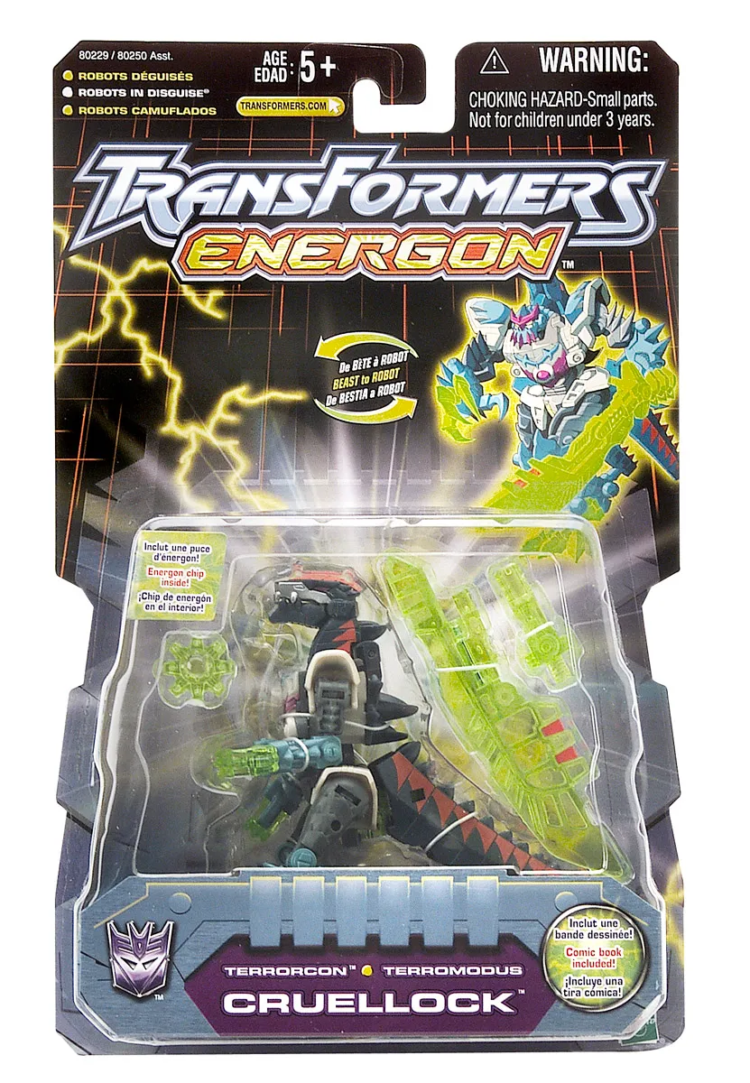 Basic Class Cruellock | Transformers Energon