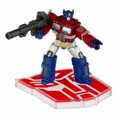 Optimus Prime and Bumblebee Exclusive Supermetal Finish 3-Inch | Transformers Titanium Robot Masters