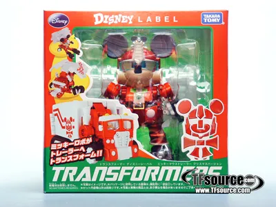 Mickey Mouse Christmas Exclusive | Transformers Disney Label