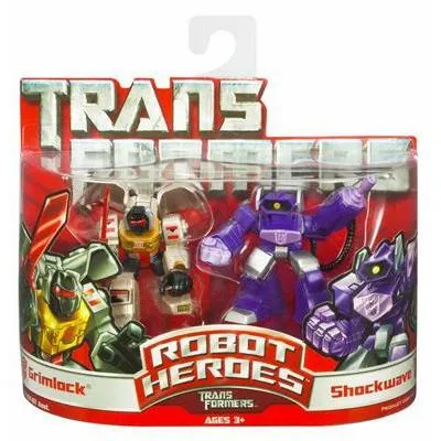 Grimlock vs Shockwave | Transformers Robot Heroes