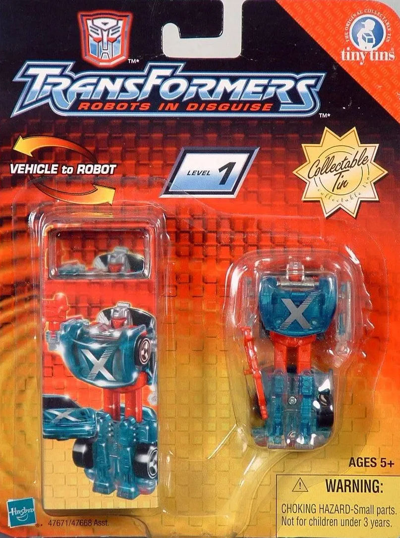 Crosswise Spychanger | Transformers Robots in Disguise RID Tiny Tins