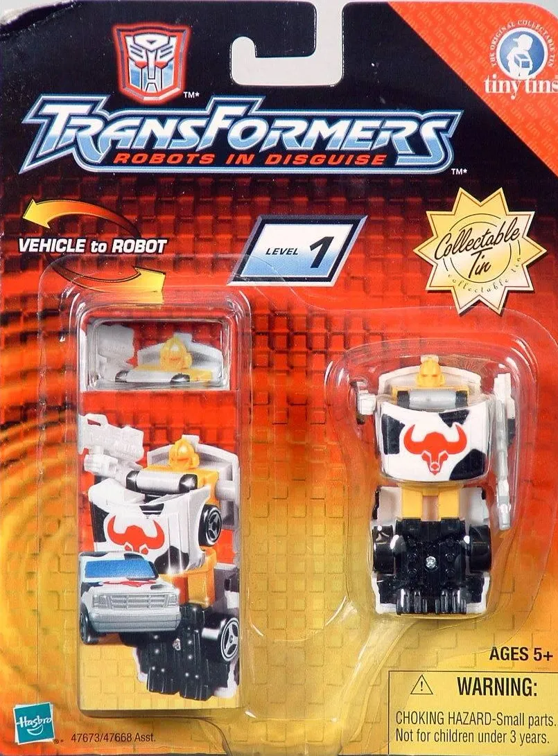 Ironhide Spychanger | Transformers Robots in Disguise RID Tiny Tins