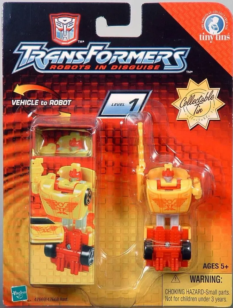 R.E.V. Spychanger | Transformers Robots in Disguise RID Tiny Tins