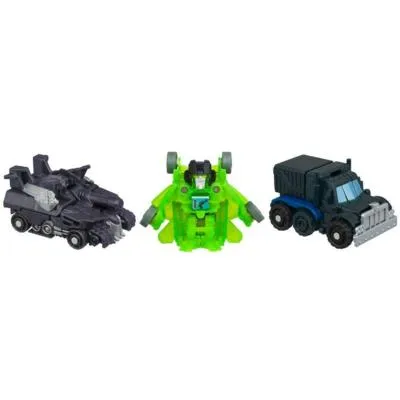 Acid Swarm Megatron and Nemesis Prime Three Pack | Transformers Bot Shots