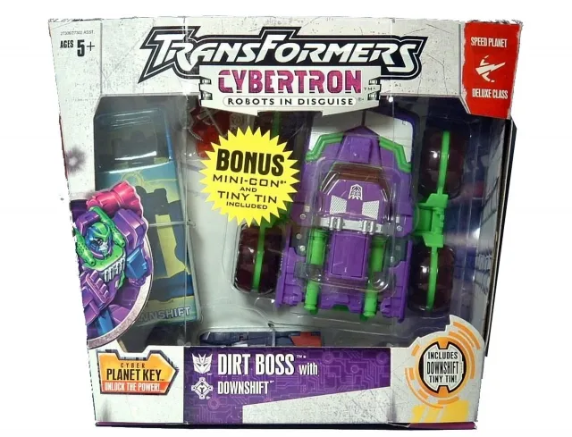 Dirt Boss and Downshift Exclusive Deluxe Class | Transformers Cybertron