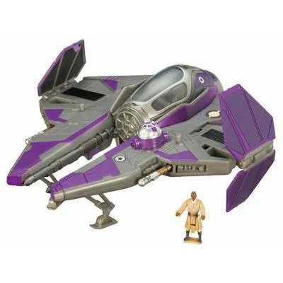 Mace Windu Jedi Starfighter | Star Wars Transformers Crossover