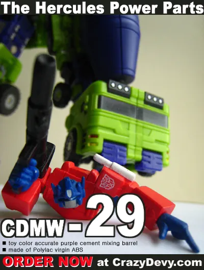 CDMW-29 Hercules Power Parts Purple Mixing Barrel | Crazy Devy