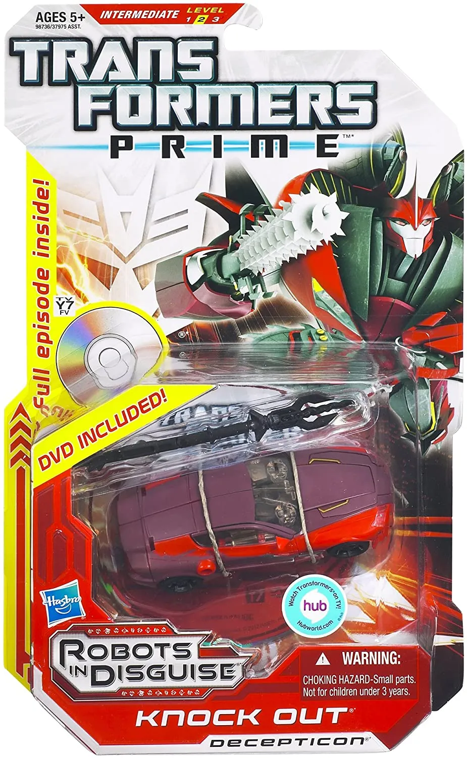 Knock Out Deluxe Class | Transformers Prime Robots in Disguise