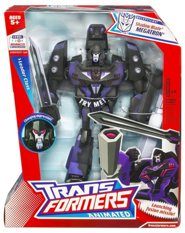 Leader Class Megatron Shadow Blade | Transformers Animated