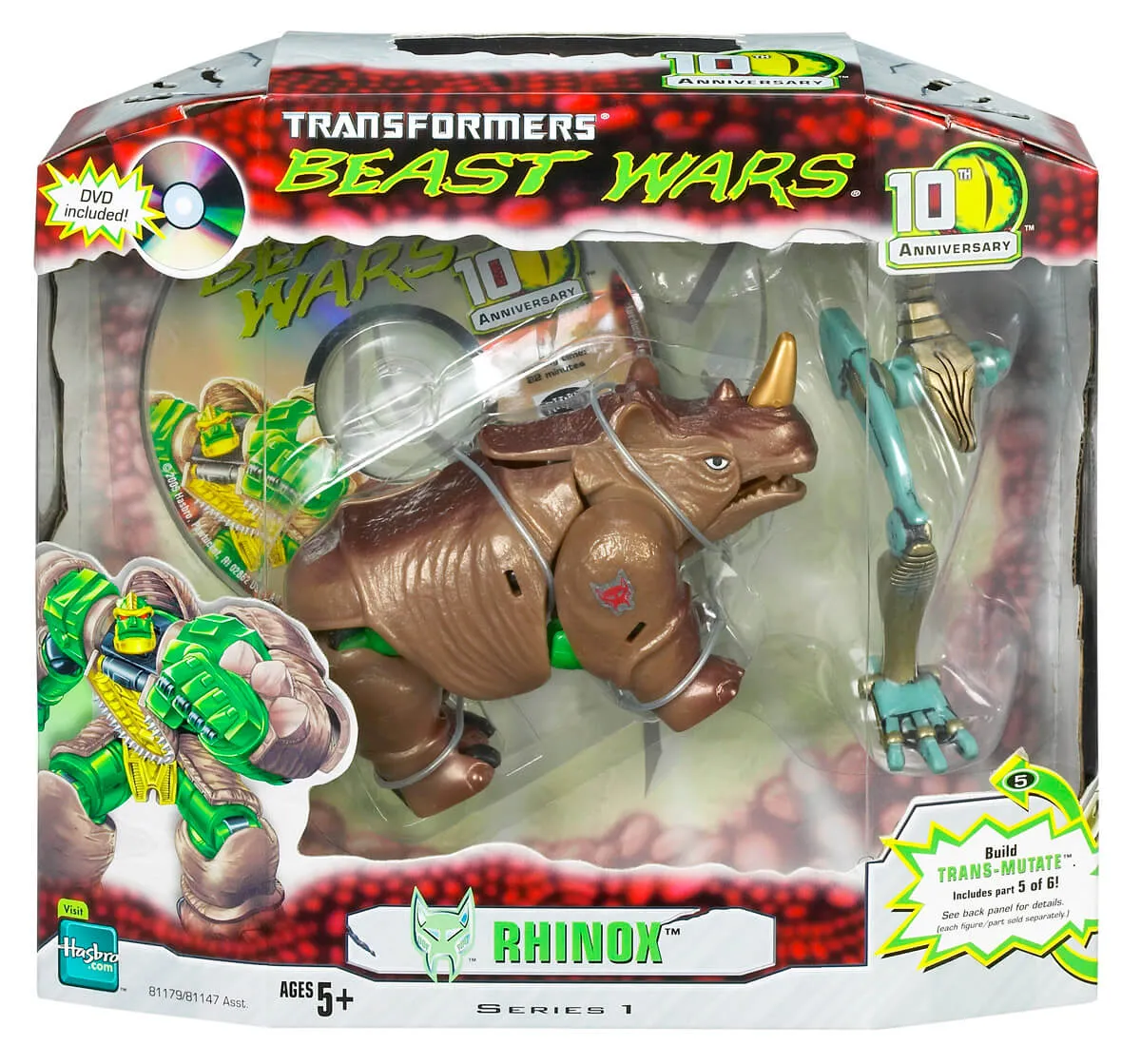 Rhinox Deluxe Class | Transformers Beast Wars 10th Anniversary