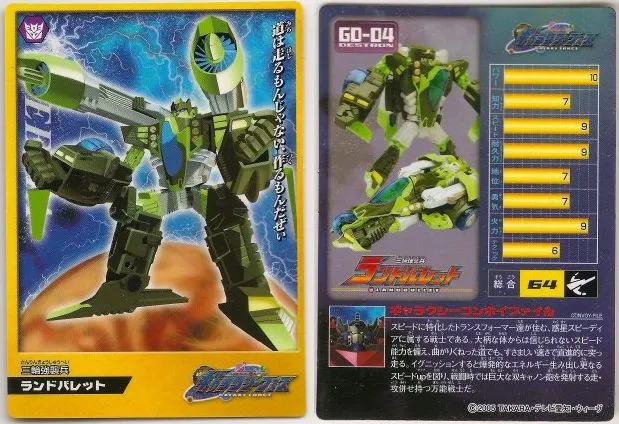 GD-04 Landbullet Voyager Class | Transformers Galaxy Force Cybertron