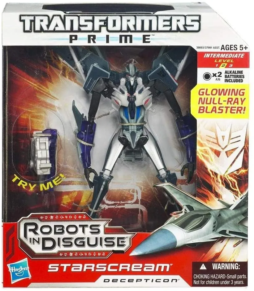 Starscream Voyager Class | Transformers Prime Robots in Disguise