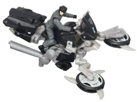 Basic Class Human Alliance Tailpipe and Pinpointer with Sergeant Noble | Transformers 3 Dark of the Moon DOTM