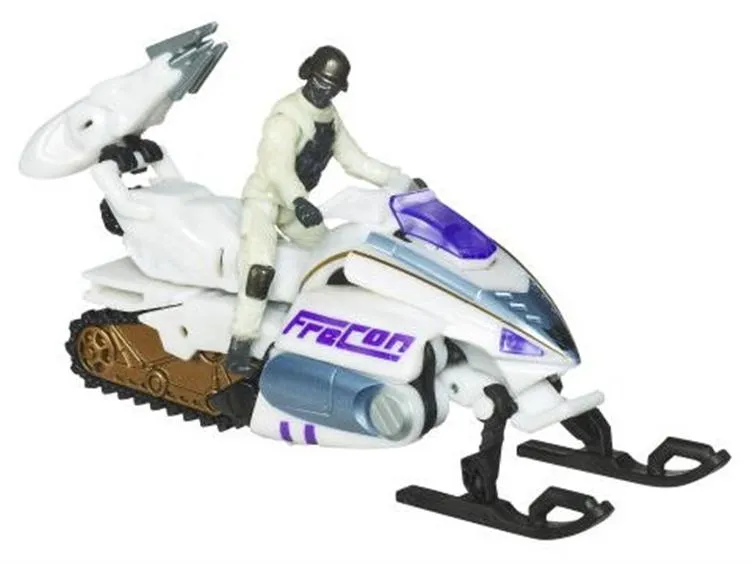Basic Class Human Alliance Icepick with Sergeant Chaos | Transformers 3 Dark of the Moon DOTM
