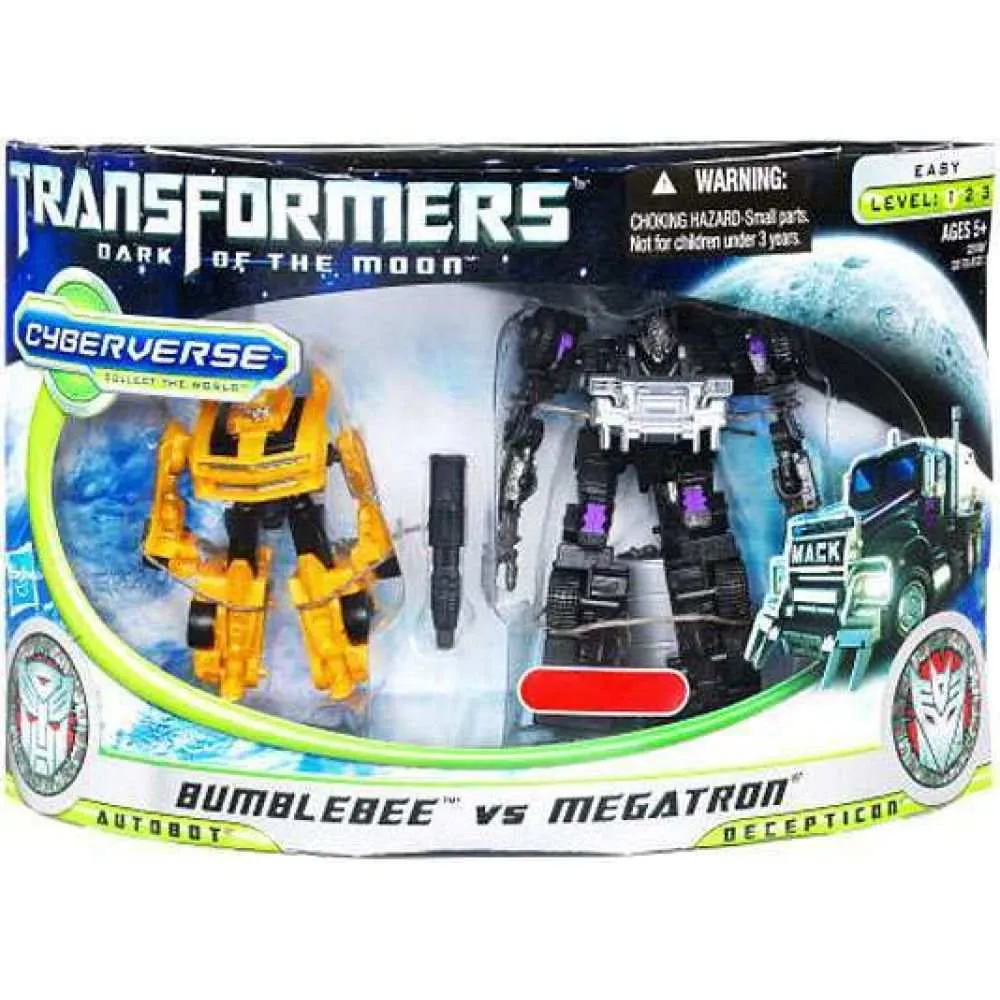 Cyberverse Bumblebee vs Megatron 2-Pack | Transformers 3 Dark of the Moon DOTM