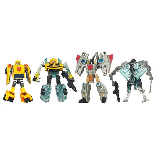 Cyberverse Bumblebee vs Starscream Exclusive 4-Pack | Transformers 3 Dark of the Moon DOTM