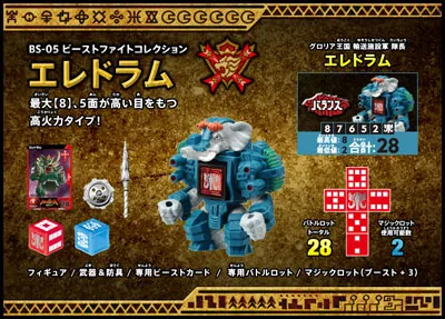 BS-05 Eridoram Elephant | Battle Beasts | Beast Saga