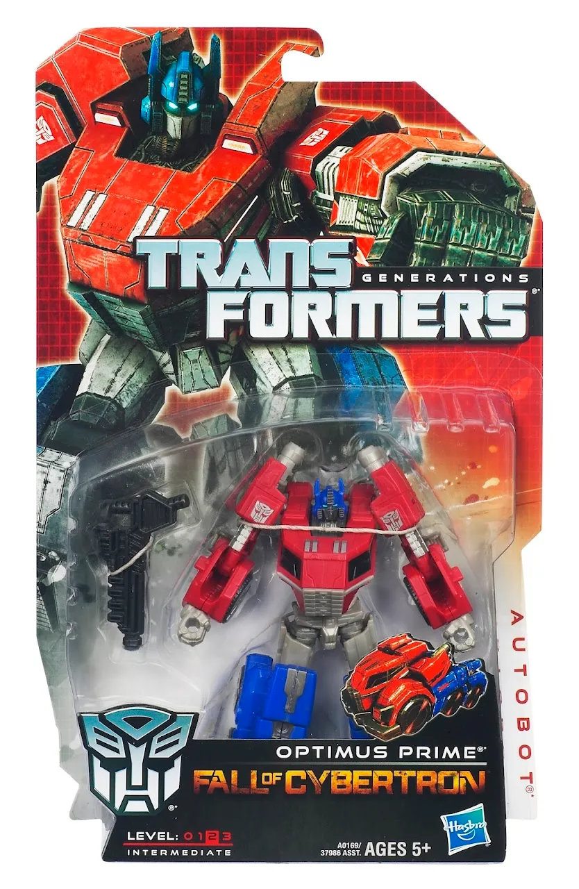 Optimus Prime Deluxe Class | Transformers Generations Fall of Cybertron