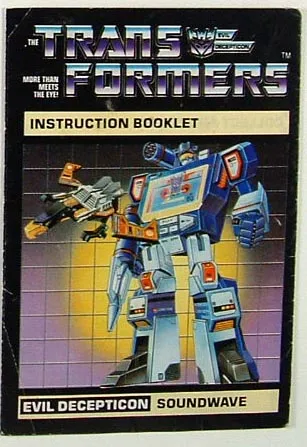 Soundwave Instruction Manual