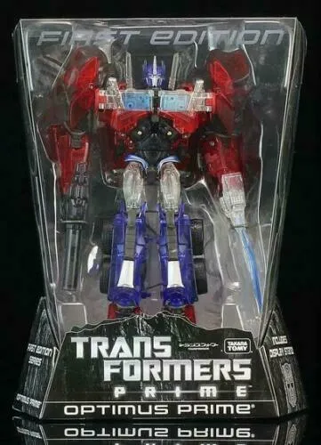 Optimus Prime Clear Version First Edition | Transformers Prime Japanese Version