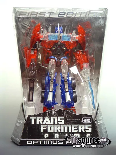 Optimus Prime Clear Version First Edition | Transformers Prime Japanese Version